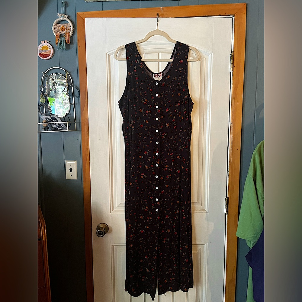Floral Button Down dress